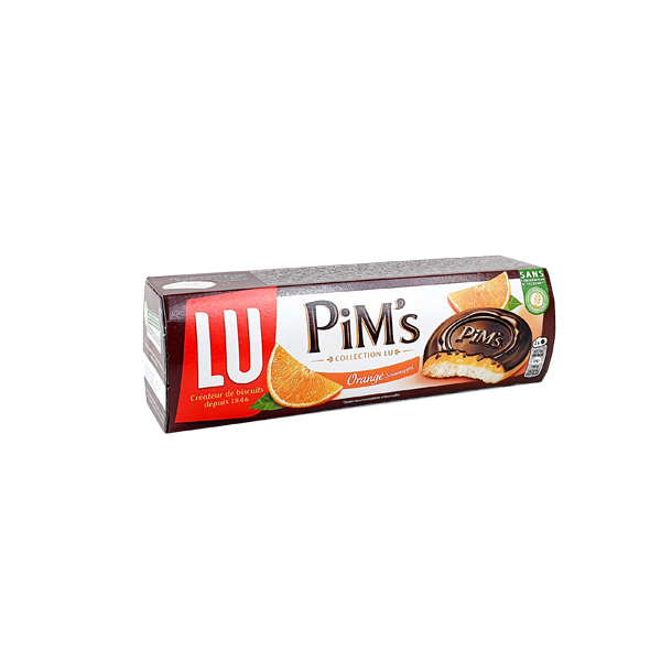 pack of LU Pim's orange biscuits 150g