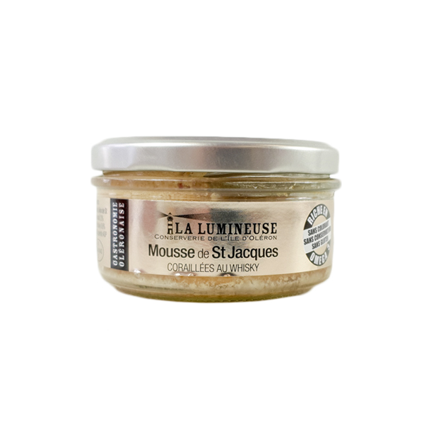 La Lumineuse Scallops Whiskey Mousse V1