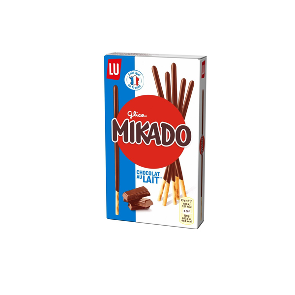 pack of LU Mikado milk chocolate 90g
