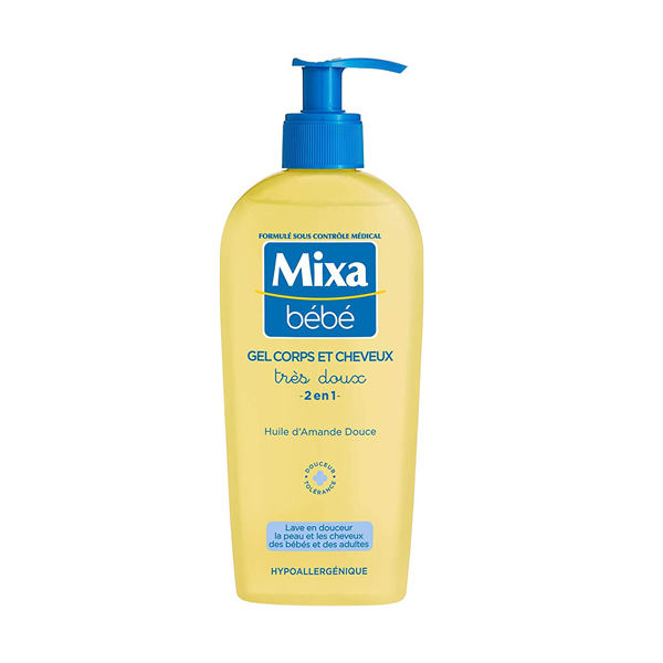 Mixa Bebe 2 in 1 Washing Gel Hair and Body 250ml