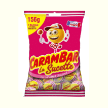 Carambar Caramel Lollipops 156g