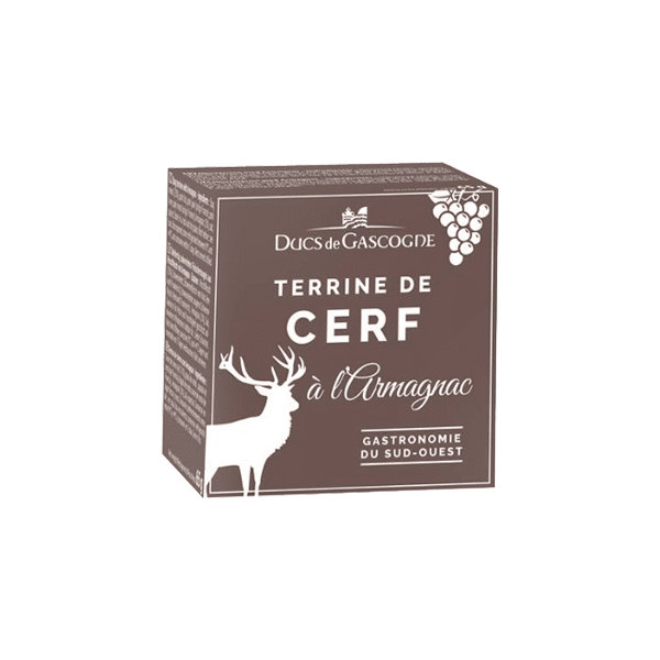 Ducs de Gascogne Stag Terrine with Armagnac 65g