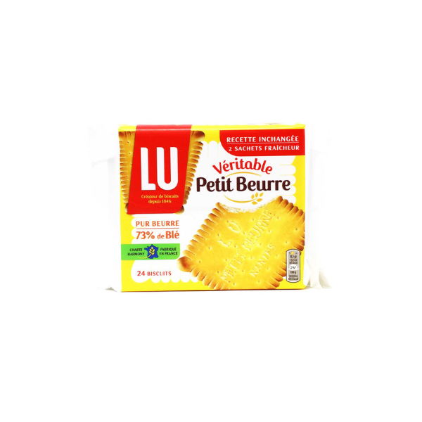 a 200-g pack of LU Petit Beurre biscuits