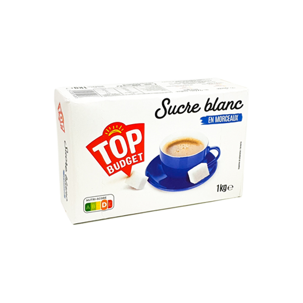 Top Budget White Sugar Cubes