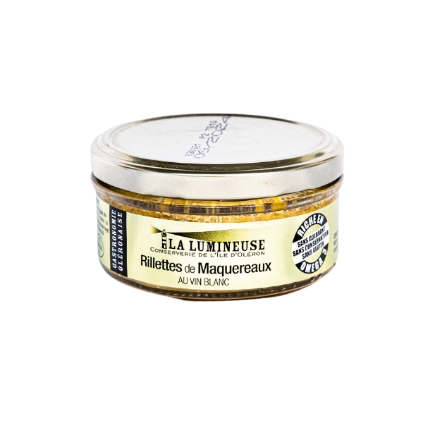 La Lumineuse Mackerel Rillettes with White Wine 120g