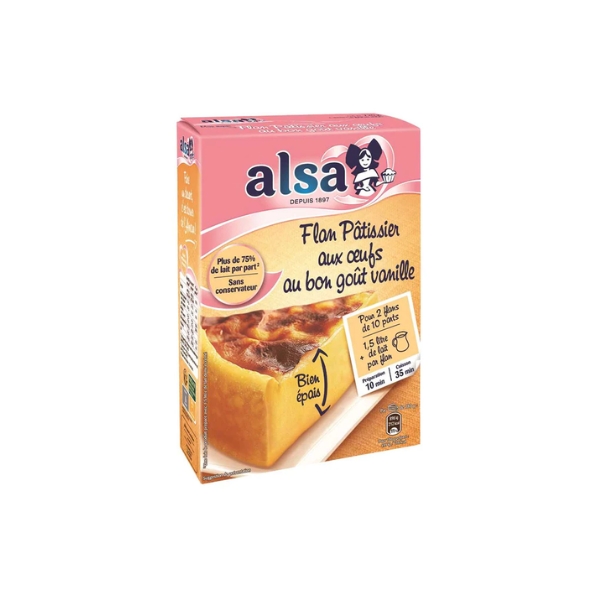 Alsa Flan Patissier Mix 740g 2 bags