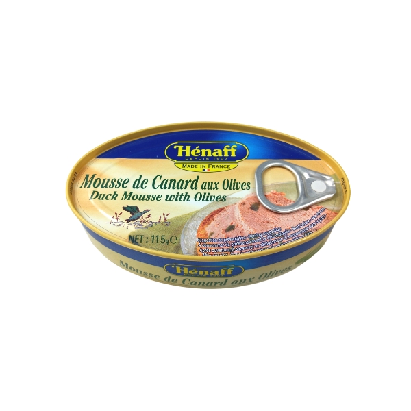 Henaff Duck Mousse with Olives 115g