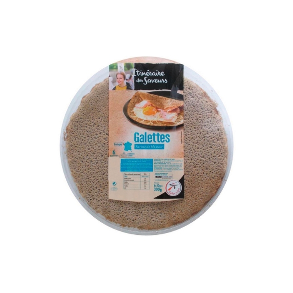 IDR 6 GALETTES BLE NOIR 300G