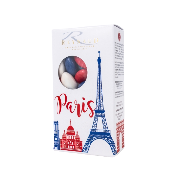 Reynaud Almond Dragees Blue White Red 200g