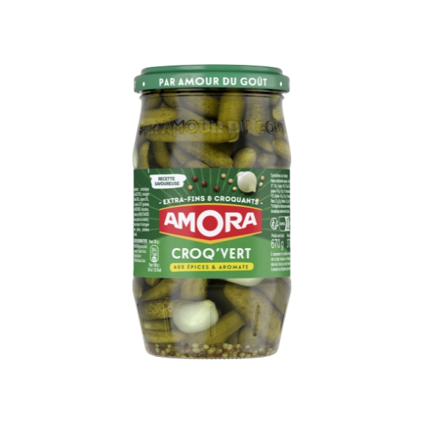 Amora Cornichon 370g