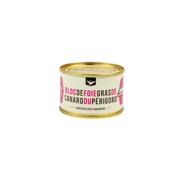 CONSERVERIE DU MANOIRE BLOCK OF DUCK FOIE GRAS 65g