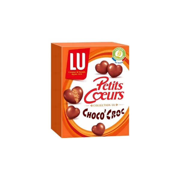 LU Petit Coeurs Choco Croc 150g