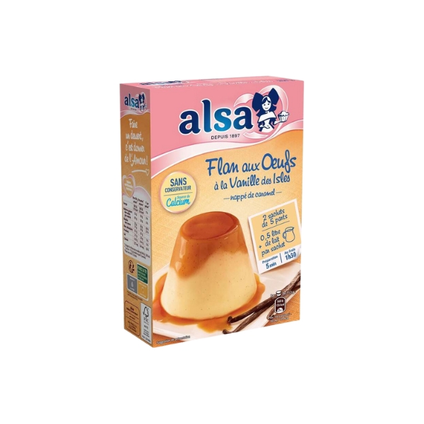 Alsa Vanilla Flan and Caramel Sauce