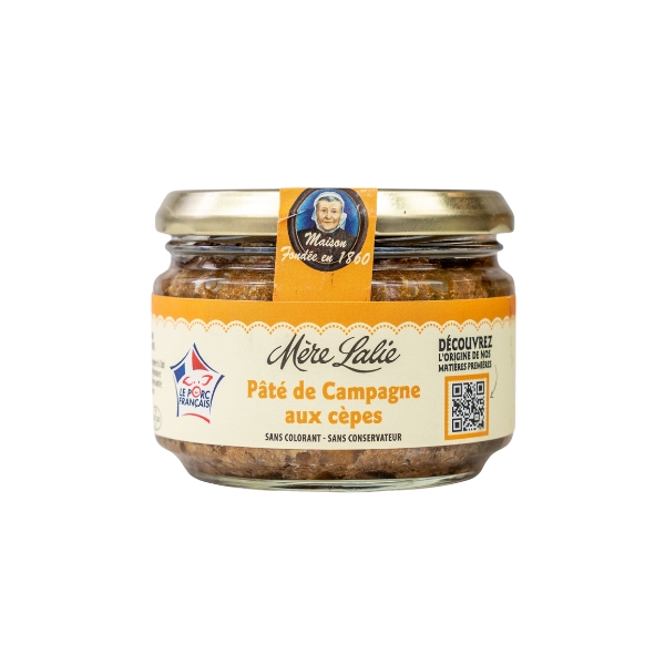 La Mere Lalie Country Style Pate Mushrooms