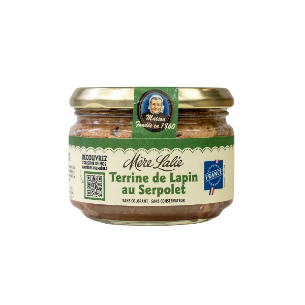 La Mere Lalie Rabbit with Wild Thyme