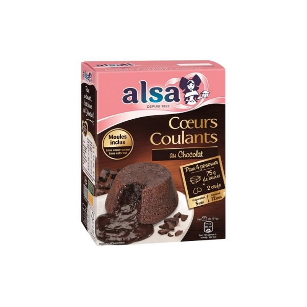 Alsa Coeur Coulant Chocolate 275g