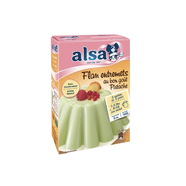 Alsa Flan Pistache 180g