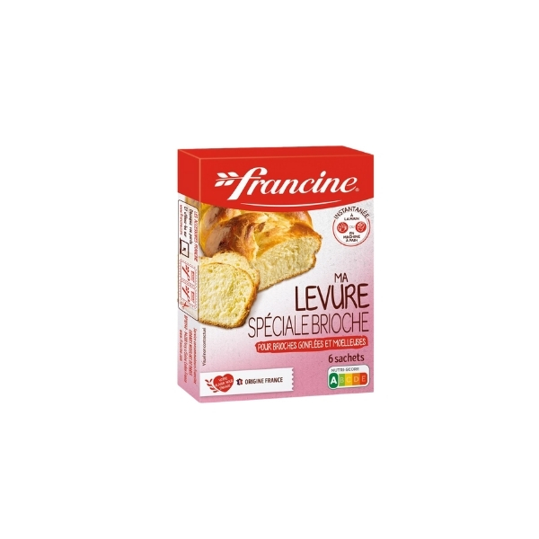 Francine Levure Brioche 42g