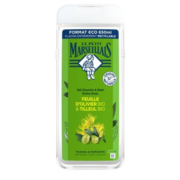 LPM Bain Olive Tilleul 650ml