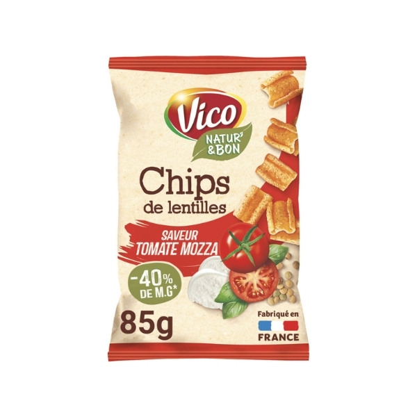 Vico Lentil Tomato Mozzarella 85g 1