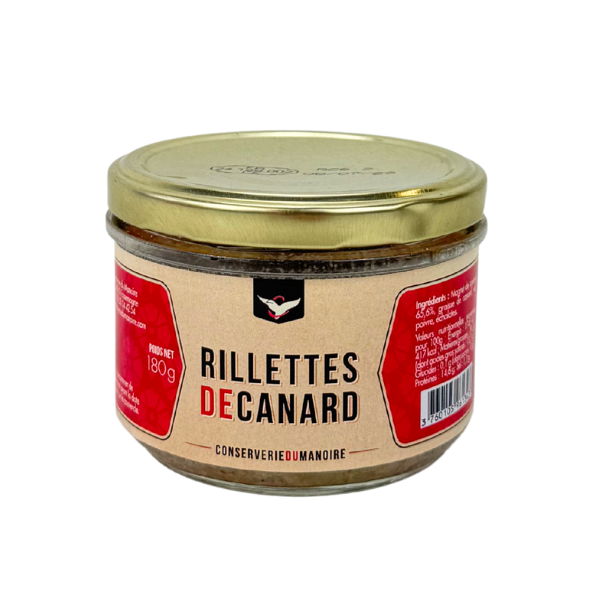 Conserverie du Manoire Duck Rillettes 180g