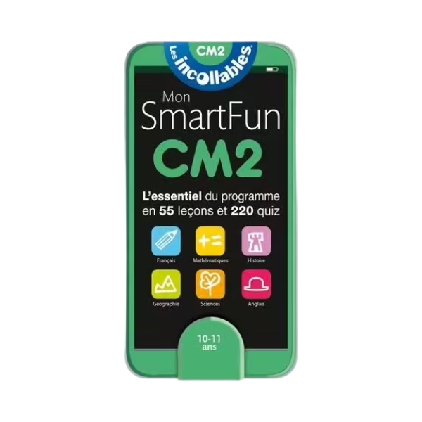 Mon SmartFun CM2 – Lessentiel du programme en 55 lecons et 220 quiz