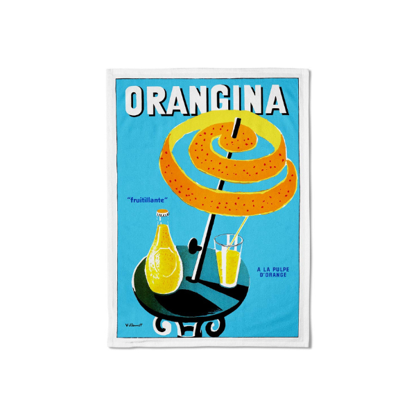 Orangina Tea Towel