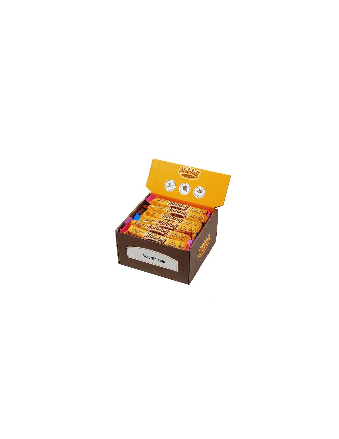 30 chocolats malakoff melanges emballes 555g