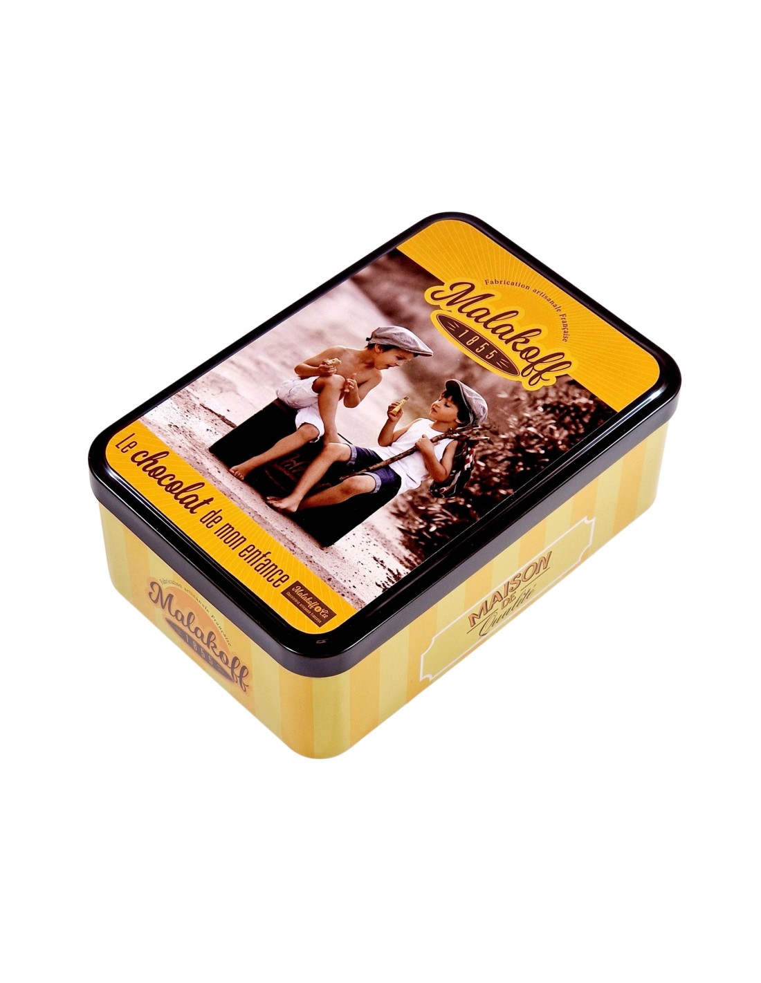 coffret boite metal 40 minis 300g visuel garcons